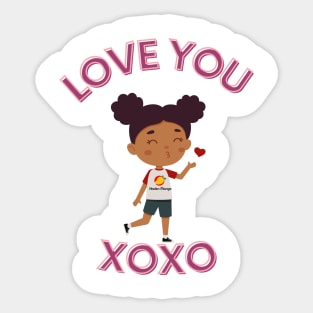 Love You Sticker